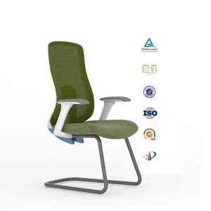 Office Chair With Armrest No Wheel Meeting Room Luxury Chairs Computer Visitor Office Waiting Modern Conference Chair