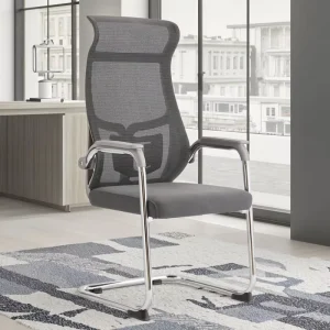 Office Chair With Armrest No Wheel Meeting Room Luxury Computer Visitor Office Waiting Modern Conference Office Chair
