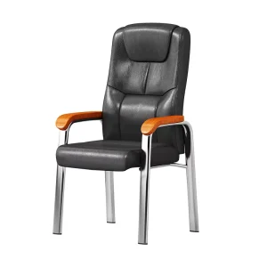 Office Chairs Without Wheel with Armrest for Visitor Guest Events
