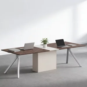 Office Conference Table 6 12 Person Capacity Small Sized Meeting Table Suitable for Schools Hospitals and Hotels