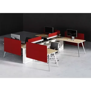 Office Coworking Spaces Cubicle Staff Workstation Desk Office Table Workstation Open Modular Office Desk Furniture