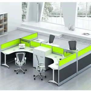 Office Cubicle Panels Modular Partition Desk Cabinet Set Workstation Desk