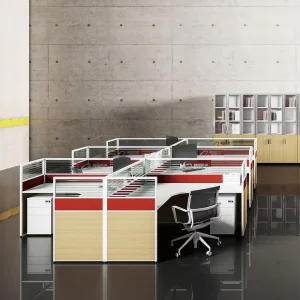 Office Cubicle Workstation Desk Modular 6 8 10 Seater Office Desk Workstation for Office Room 10 Person Poker Table