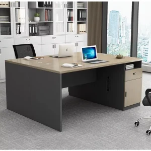 Office Desk Modern and Simple Single-person Staff Desk Manager Employee Position Desktop Computer Desk Desk for Office Chair Set