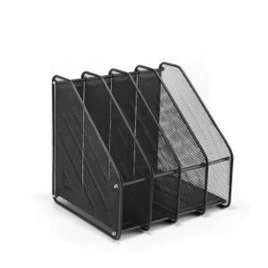 Office Desk Organizer Metal Mesh File Magazine Container Rack