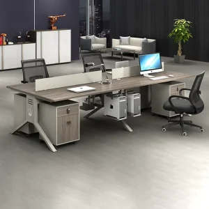 Office Desk office Staff Desk Simple Modern Screen Station Locker Partition Employee Computer Desk