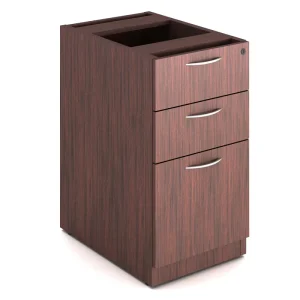 Office File Cabinet 3 Drawer Wooden Filing Cabinet for Desk Storage Pedestal Cabinet Support
