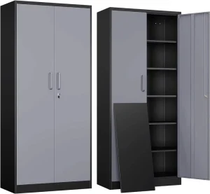 Office File Cabinet Low Cabinet Metal Cabinet Reference Financial Voucher Storage Locker with Lock Door