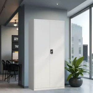 Office File Cabinets Heavy Duty Steel Metal Filing Storage Cabinets Lockable Adjustable Shelves Commercial KD Structure