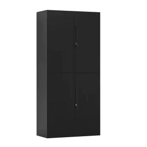 Office Furniture 4 Door Metal Filing Cabinet Durable Steel Filing Cabinet with Lack Suitable for Schools Homes Offices Hospitals