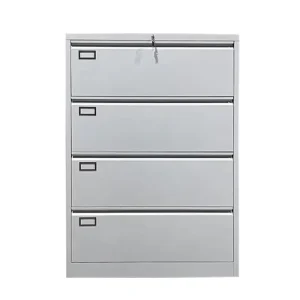 Office Furniture 4 Drawer Steel Lateral Filing Cabinet Metal Cabinet for Hanging Files Letter Legal F4 A4 Size