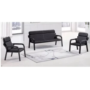 Office Furniture Commercial Modern Reception Sofa Office Couch Leather Office Sofa Set Furniture