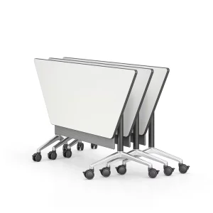 Office Furniture Conference Meeting Room Table Trapezoid Desk Adult School Modular Foldable Training School Table