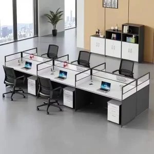 Office Furniture Desk Work Partition Cubicle Modular Set Modern Table Workstation