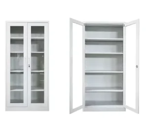 Office Furniture Glass Library Cupboard Glass Door Large Storage File Cabinet Book Cabinet