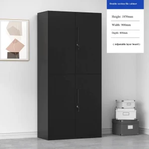 Office Furniture Modern Style Steel Office Filing Cabinet with Lock for School Offices Workshops Gyms Supermarkets Hospitals