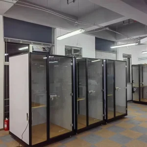 Office Furniture Phone Booth Sheet Metal Modern Portable Private Phone Booth
