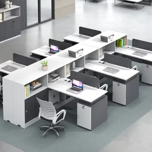 Office Furniture Staff Table Modular Workstation Office Desks Work Station With Drawer