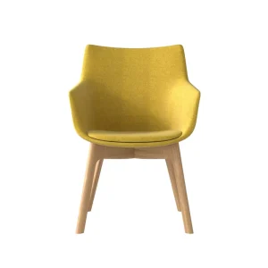 Office Furniture Training Fabric Wooden Leisure Chair Waiting Room Reception Chair Training Meeting Visitor Chair