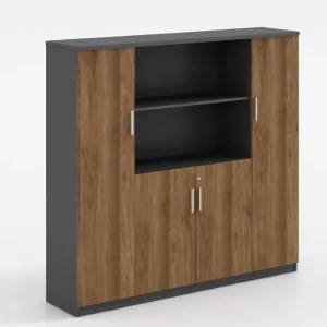 Office Glass Door Storage Cabinet for Hotel & Commercial Office Filing Furniture