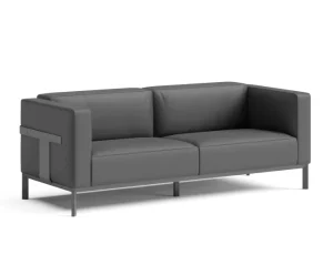 Office L Shape Sofa Simple Modern Office Furniture Sofa Leather PU Sofa