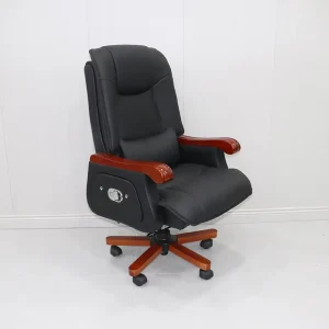 Office Leather Boss Manager Computer Chair Modern Lift Rotary Recliner Volume Staff President Chair Custom Furniture
