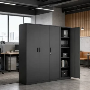 Office Lockable Steel Drawer Filing Cabinet Metal 3 Drawer File Cabinet for School Archive Records Storage Cabinet