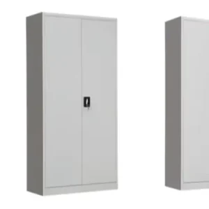 Office Metal Double Door Tall Thin Steel Filing Cabinet Storage