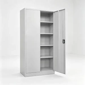 Office Metal Narrow Frame Steel Storage Filing File Storage Wardrobe Cabinet