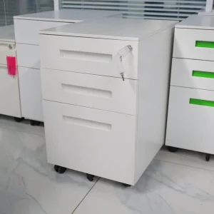 Office Mobile Steel File Cabinet Lockable Storage Cabinet with Drawers for Home Office