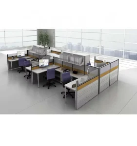 Office Partition Fabric Wall Office Cubicle Staff Working Desk