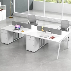 Office Partitions Combination for Staff 2 person single Seat Simple and Modern Office Workstation