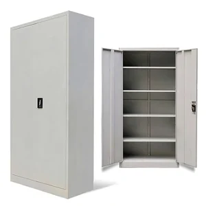 Office School Knock-down Metal Furniture Cupboard Industrial Steel Storage CYBER Lock RAL Color File Cabinet Office Furniture