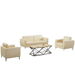 Office Sofa Set Sofas estilo modern Leather Lounge Sofa Couch