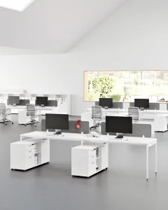 Office Space Desk Workstation Modular 1 2 3 Seat Desk Office Furniture Open Staff Workstation