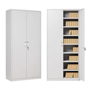 Office Steel 2 Doors Filing Cabinet Office Filing Cabinet 2 Swing Door Steel Cupboard With 4 Shelves