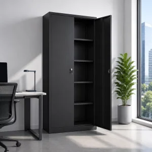 Office Steel Vertical Drawer Filing Cabinet Lockable Metal 4 Drawer File Cabinet for Commercial Archive Records