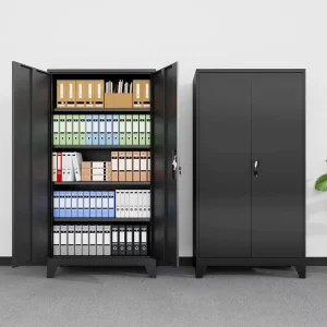 Office Storage Cabinet Metal Cupboard Vertical Wardrobes Steel Filing Cabinet