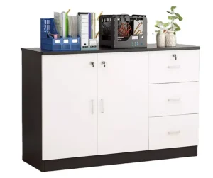 Office Storage Furniture Modern CEO Office Room Filing Cabinets White Small Storage Bulk Filing Cabinets