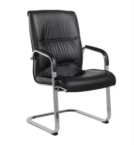 Office Training Low Back Pu Leather Conference Visitor Chair Office Furniture