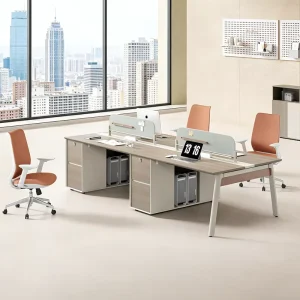 Office Workstation Office Desk for 4 6 People Office Workstation Designed for Employees
