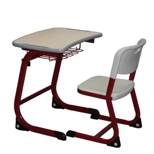 Old School Desks and Chairs for Kids High School Classroom Furniture on Sale in Guangzhou for Hotels and Warehouses