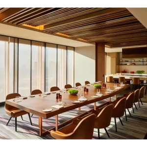 One Stop Turnkey Luxury Dining Furniture Solutions Complete Custom Hotel Restaurant Furniture for Commercial Dining