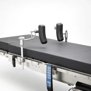 Operating Table Shoulder Brace Adjustable Trendelenburg Shoulder Support 304 Stainless Steel with PU Pad for Surgical Table