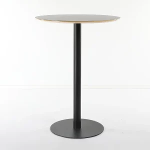 Original Design ANSI BIFMA Standard Scandinavian Modern High Bar Dining Coffee Table and Swivel Chair Set with Steel Frame