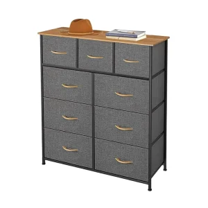 Original Factory Kitchen Rack Shelf Storage Cabinet Dresser With 9 Drawers Furniture Storage
