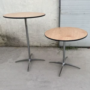 Outdoor Bar Table Industrial Style Wooden MDF for Party Rental Event