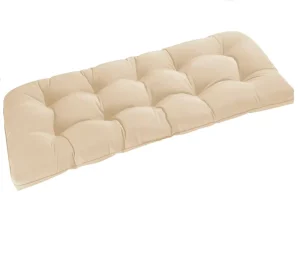 Outdoor Bench Cushion for Patio Furniture Water Resistant Porch Swing Cushions Thick Outdoor Loveseat Cushions 48″ X 18″ X 5″
