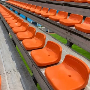 Outdoor Events Durable Plastic Stadium Seats Bleachers Spectator Seating for Sports Venues