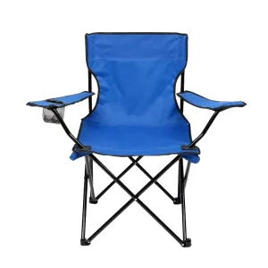 Outdoor Folding Chair with Armrests Outdoor Leisure Fishing Chair Foldable Beach Chair